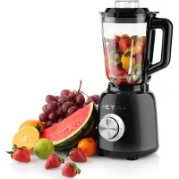 Eta Storio, Tischplatten-Mixer, 1,5 l, Pulsfunktion, Eis-Crusher, 1,2 m, 1200 W