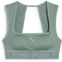 Puma Move Lace Sport-bh Grün L Damen Grün L