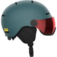 Salomon Kinder Helm HELMET ORKA VISOR North At/Un FLS RED