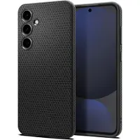 Spigen Samsung Galaxy S24 FE Hülle - Silikon - - Backcover/Soft Case - Schwarz