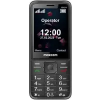 Maxcom Classic MM245 4G, Balken, Dual-SIM, 7,11 cm (2.8"), 2 MP, 1000 mAh, Schwarz