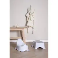 Beemoo CARE Anti-Slip Töpfchen und Tritthocker, Weiß
