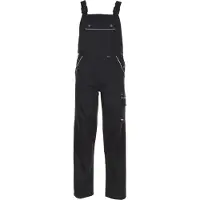 Planam Latzhose Canvas 320 Gr. 64 schwarz