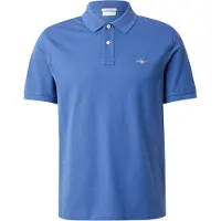 Gant Reg Shield Kurzarm-poloshirt Blau XL Herren Blau XL