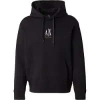 Armani Exchange Sweatshirt "Sweatshirt", Herren, Gr. M, schwarz, Obermaterial: 79% Baumwolle CO. 17% Polyester PES. 4% Elasthan EL., Sweatshirts Sweatshirt