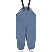 CeLaVi Regenhose. Träger - Recyceltes PU - China Blue m. Träger - - 130 - Regenhosen