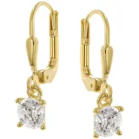 GLIZZ GL8795 Damen-Ohrringe 333 Gold Ohrhänger mit Zirkonias