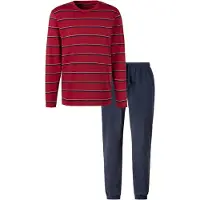 H.I.S. Pyjama 1 Stück, 2 tlg. Schlafanzug mit garngefärbten Streifen