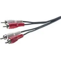 Speaka Professional SP-1300368 Cinch Audio Anschlusskabel (2x Cinch-Stecker - 2x