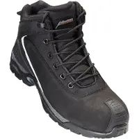 Albatros Runner XTS Mid, Männlich, Erwachsener, Sicherheitsschuhe, Schwarz, Leder