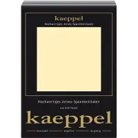 Kaeppel Spannbettlaken "Single Jersey Mako Elasthan", aus 97% Baumwolle und 3% Elasthan