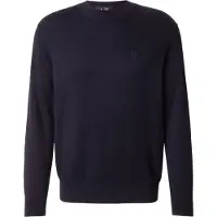 Armani Exchange für Herren. XM000338AF12291UB101 Marineblauer Pullover mit Rundhalsausschnitt (M), Lässig, Baumwolle