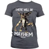 Hybris Shirt "There Will Be Mayhem Girly Tee" in Grau | Gr.: S