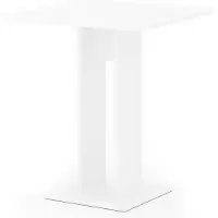 Vicco Esstisch Repose Weiß 65 x 65 cm, Model 30286