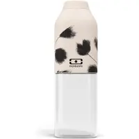 Monbento Kleine Wasser Trinkflasche MB Positive M Plume 500ml - Auslaufsicher Wasser Trinkflasche