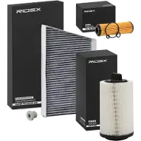RIDEX Filterset Inspektionspaket Filtersatz passend für MERCEDES-BENZ C-Klasse Limousine (W203) C-Klasse T-modell (S203) CLK (C209) CLK Cabriolet
