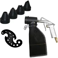 SW-Stahl 25065L Druckluft Sandstrahlpistole, 6-teilig