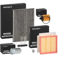 RIDEX Inspektionspaket Filterset für OPEL Corsa D Schrägheck (S07) Corsa D Kastenwagen (S07) für VAUXHALL Corsa Mk III (D) Schrägheck (S07)