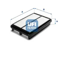 Ufi Luftfilter 30.A55.00