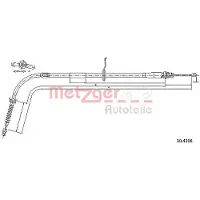 METZGER Seilzug, Feststellbremse 10.4308