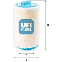 Ufi Luftfilter 27.597.00