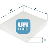 Ufi 53.254.00 Innenraumfilter Pollenfilter für OPEL INSIGNIA Caravan
