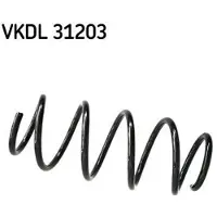 Skf Fahrwerksfeder VKDL 31203 für VW Polo Fox