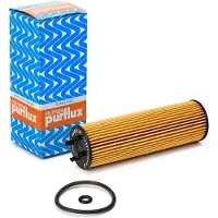 PURFLUX Ölfilter L1177 Filtereinsatz für VW Passat Variant (3G5, CB5) T-Roc (A11) Touran (5T1) Golf VIII Schrägheck (CD1) TIGUAN (AD1) Caddy V Kombi