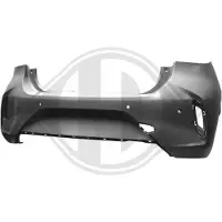Diederichs Stoßfänger STOßSTANGE hinten Opel Corsa F 1816056 für
