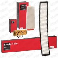 Stark Filterset Inspektionspaket Filtersatz für VW Golf V Schrägheck (1K1) für BMW 3 Touring (E91) 3 Limousine (E46) 5 Limousine (E60) 1 Schrägheck