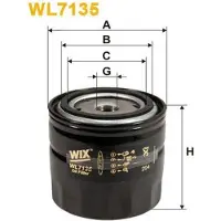 WIX FILTERS Filter, Arbeitshydraulik WL7135