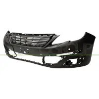 PRASCO Stoßfänger Premium pg4281031 vorne für Peugeot