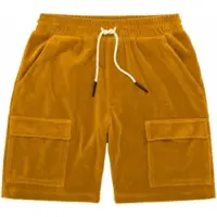 OAS Kurze Hose Sienna Velour Cargo Shorts Herren Mustrad-XS