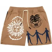 OAS Kurze Hose Helios Canvas Shorts Herren Brown-L
