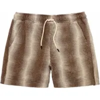 OAS Kurze Hose Echo Net Shorts Herren Brown-XXL