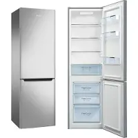 Amica KGCL 387 155 E, 262 l, ST, 38 dB, 3,4 kg/24h, D, Edelstahl