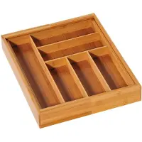 Kesper Besteckkasten, (1 St.), ausziehbar, Bambus
