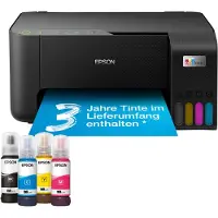 Epson EcoTank ET-2862, Tintenstrahl, Farbdruck, 5760 x 1440 DPI, A4, Direktdruck, Schwarz