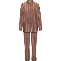 LASCANA Pyjama mehrfarbig Gr. 32/34 für Damen. Bequem. Nachhaltig.
