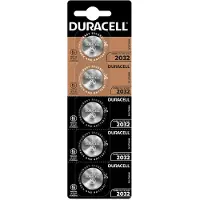 Duracell CR2032 Lithium Knopfzelle 3V, 5 Stück