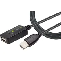 Techly USB2.0 Aktives Verlängerungskabel, 20 m Dieses aktive USB-Kabel verlängert und verstärkt das Signal