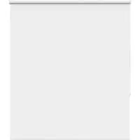 vidaXL Verdunkelungsrollo Weiß 130x150cm Stoffbreite 126,6cm Polyester