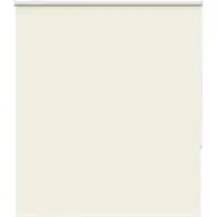 vidaXL Verdunkelungsrollo Cremeweiß 120x175cm Stoffbreite 116,6cm