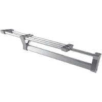 Emuca 350 Mm Removable Hanger Silber