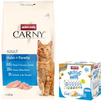 Animonda Carny Carny Erwachsenes Hühnchen Mit Forelle Katzenfutter 1.75kg