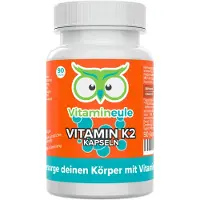 Vitamineule Vitamin K2 Kapseln - 200 µg MK7 All Trans 38 g