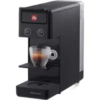 Illy Y3.3, Espressomaschine, Kaffeekapsel, Schwarz
