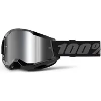 100% Strata 2 Motocrossbrille Schwarz unisex, onesize
