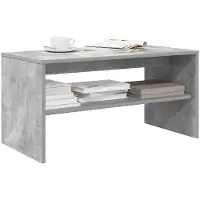 vidaXL TV-Schrank Betongrau 80x40x40 cm Holzwerkstoff
