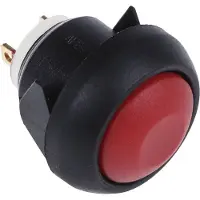 APEM IBR3SAD600 Trykknap 125 V/AC 0.125 A 1 x Off/(On) Tastende 1 stk